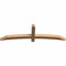 Ekena Millwork Bellingham Timber Gable Bracket, Western Red Cedar, 72"W x 21"H x 3 1/2"D x 3 1/2"F, 7/12 Pitch GBW072X21X0404BEL00SWR - alternate 5